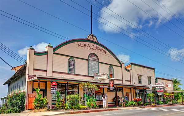 exterior image of theater